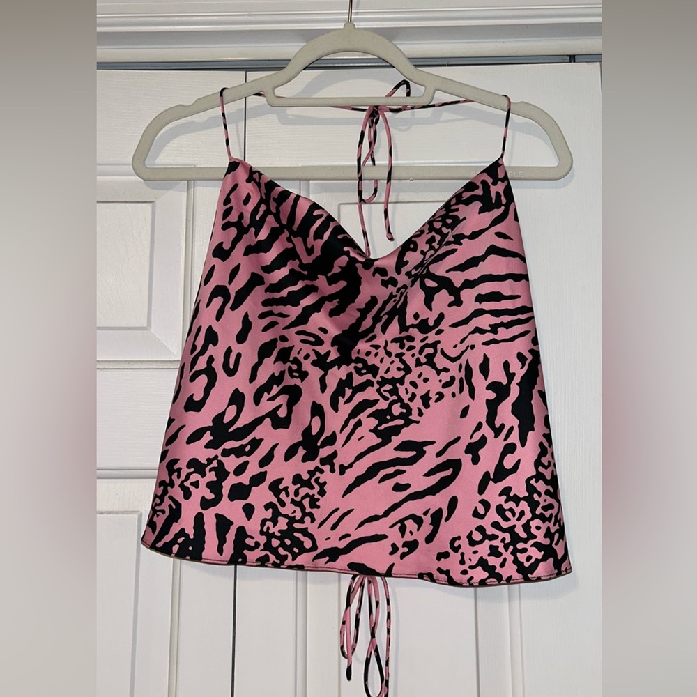Asos backless halter top